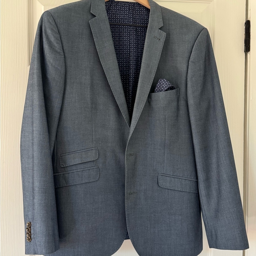 Burton Charcoal Men's Blazer